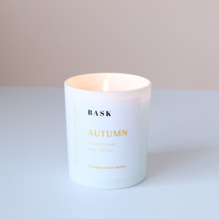 Autumn Soy Candle | Tobacco Leaf and Vetiver