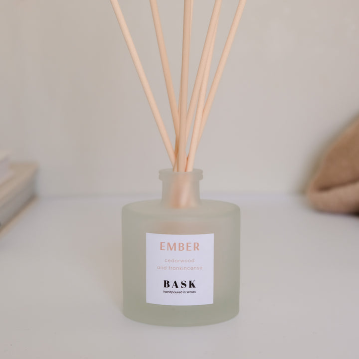 Ember Reed Diffuser | Cedarwood and Frankincense