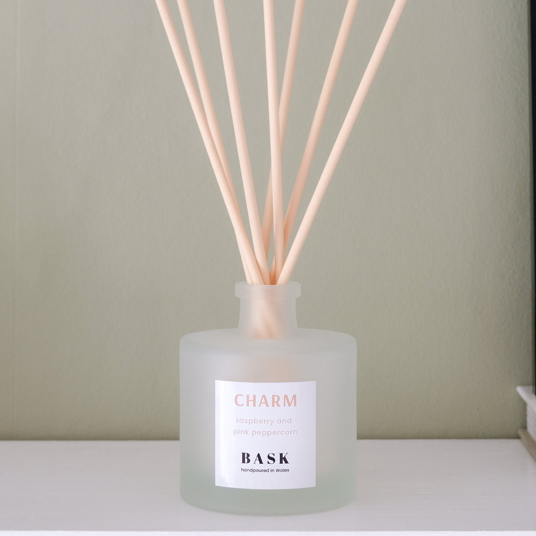 Charm Reed Diffuser | Raspberry and Pink Peppercorn