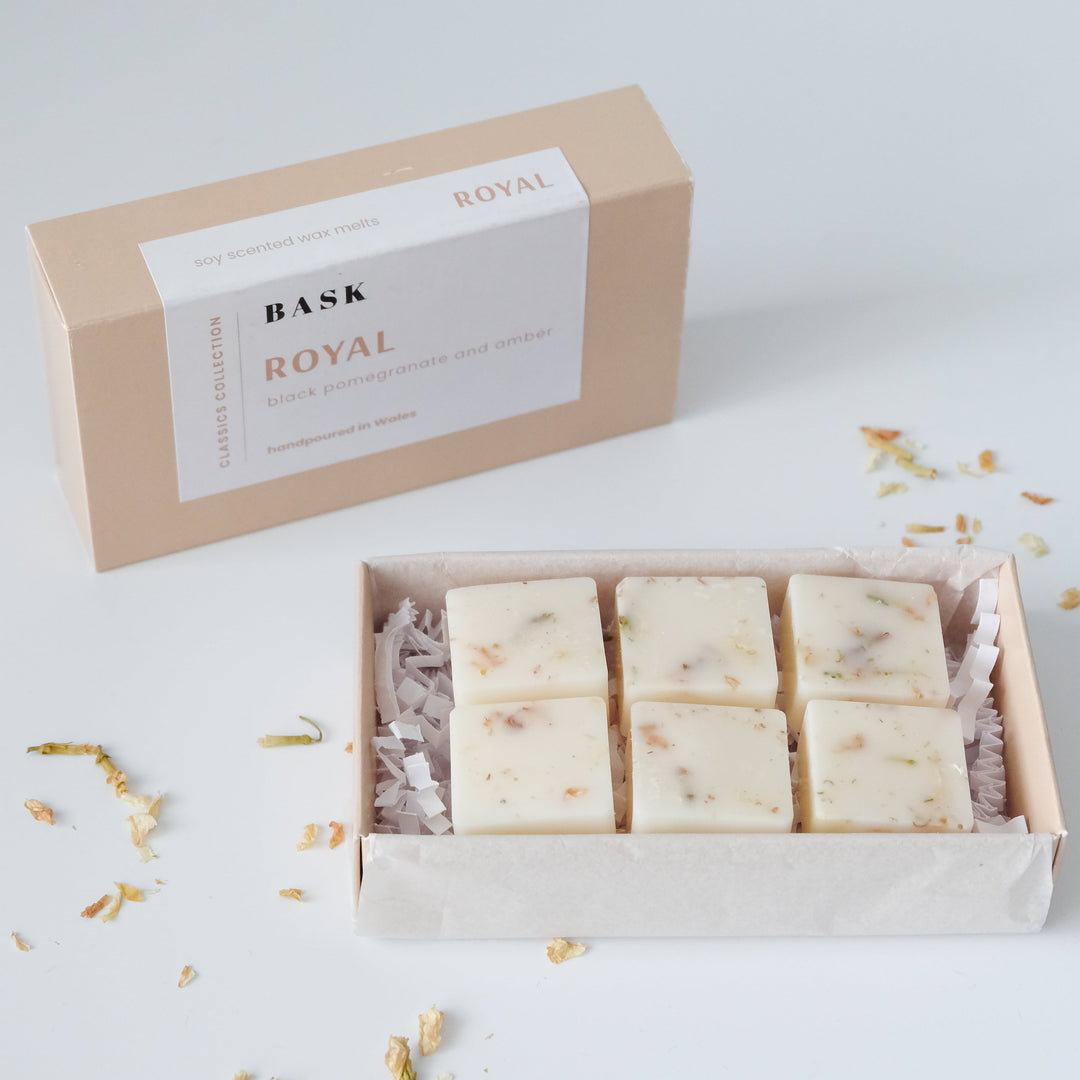 Royal Botanical Wax Melts | Black Pomegranate and Amber