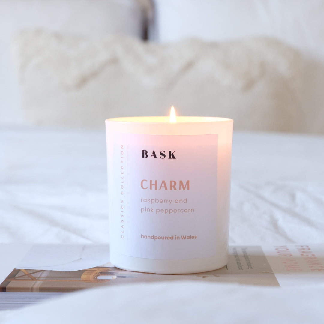 Charm Soy Candle | Raspberry and Pink Peppercorn