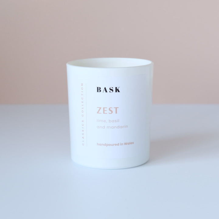 Zest Soy Candle | Lime, Basil and Mandarin